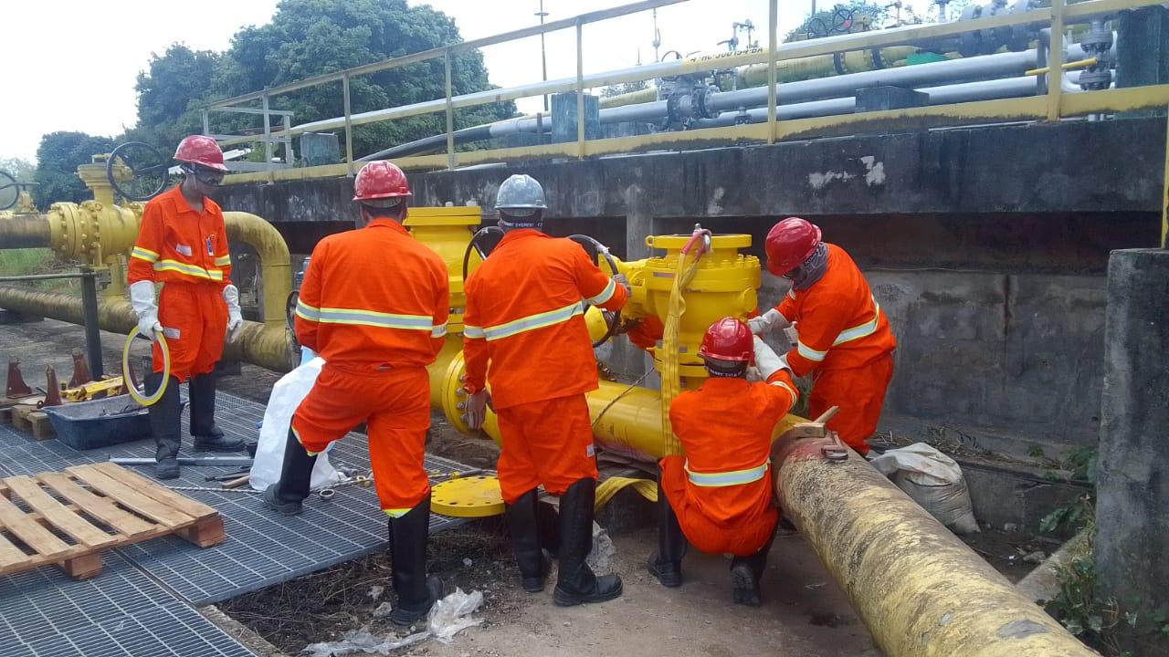 Gasoduto — Refinaria de Mataripe (Camaçari, BA)