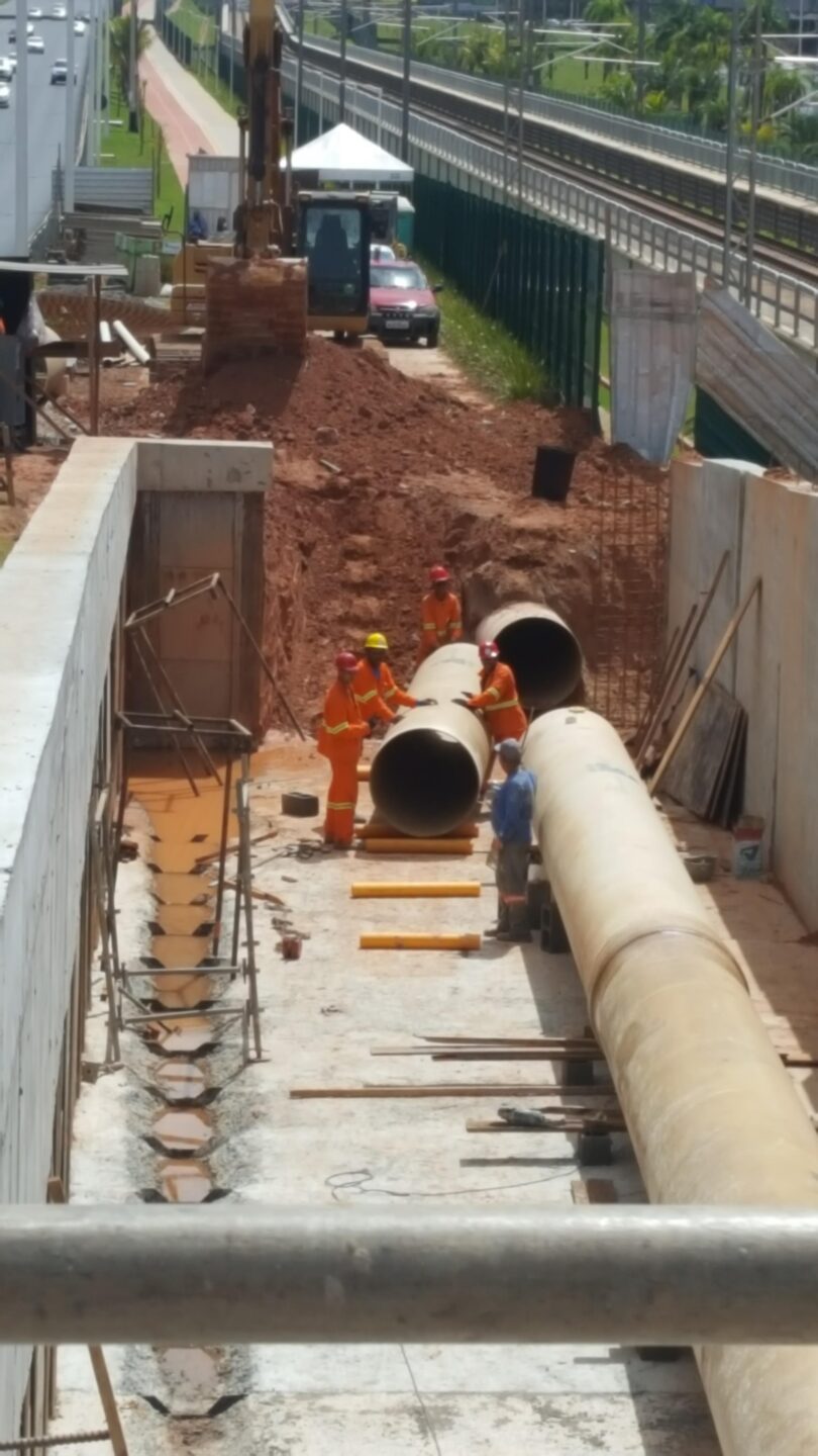 Saneamento — BA 526, (Salvador, BA)