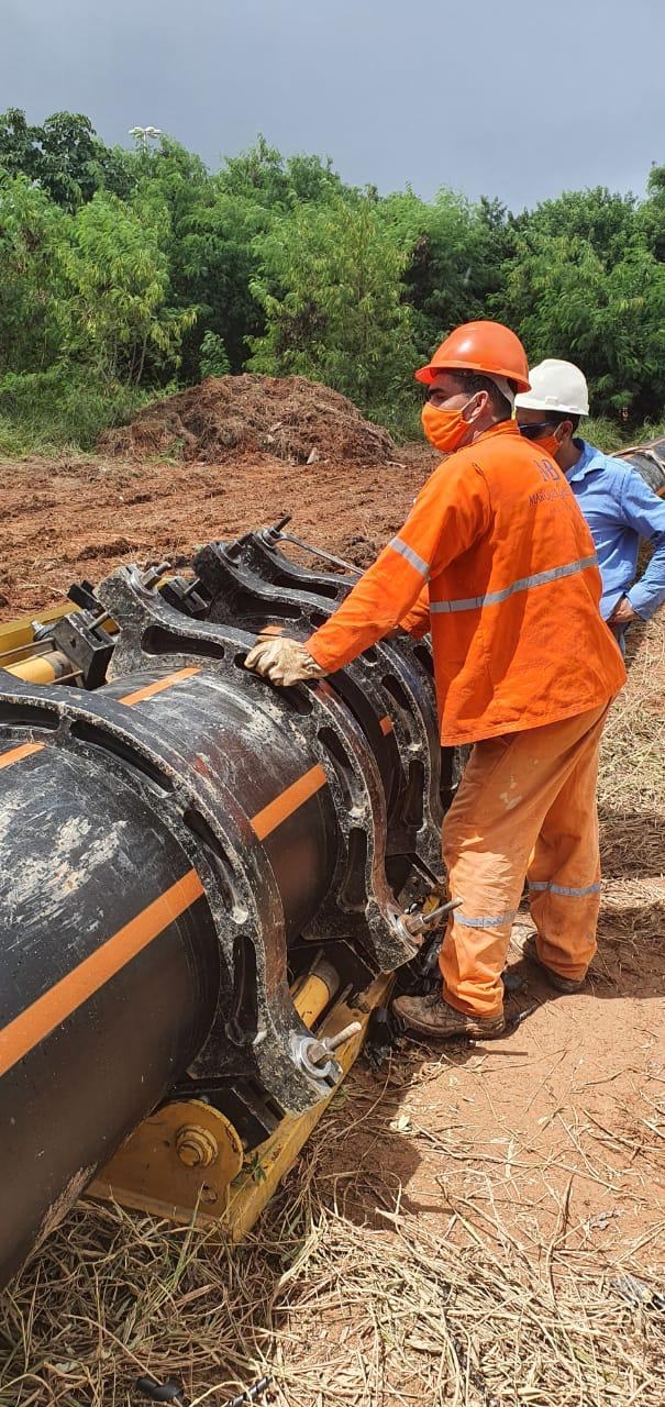 Saneamento — BA 526, (Salvador, BA)