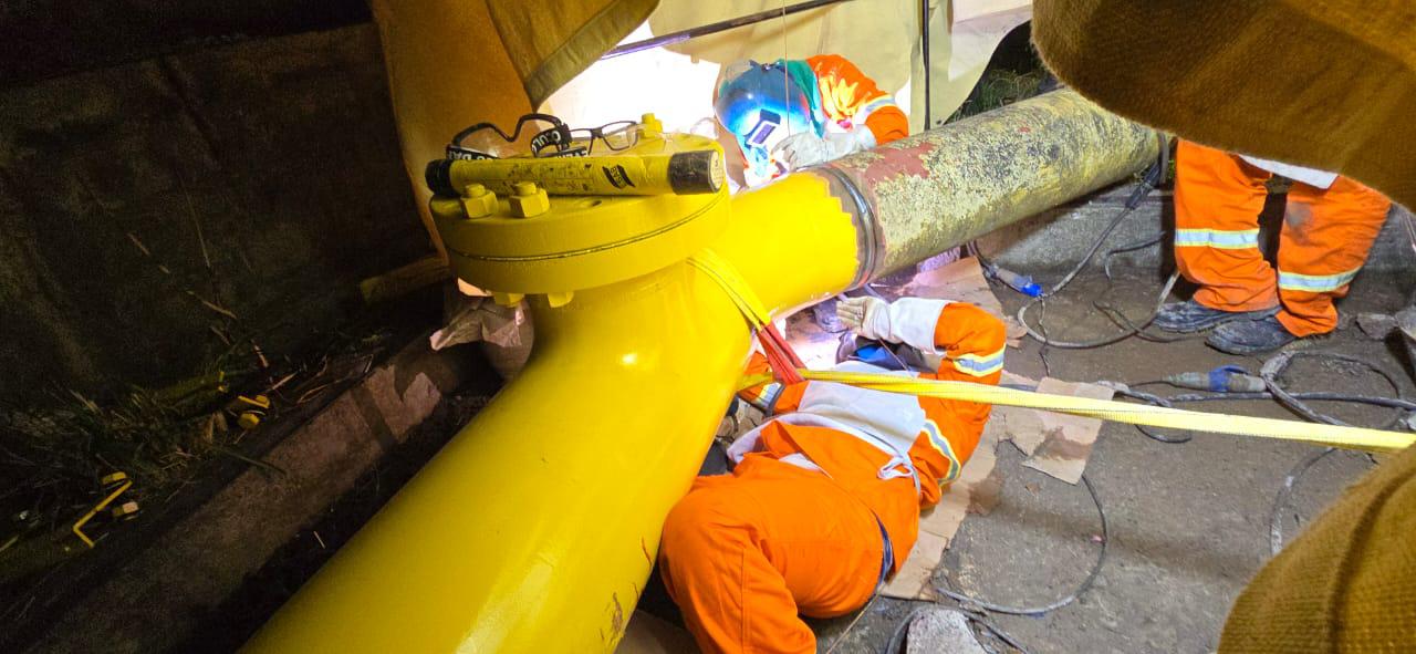 Gasoduto — Refinaria de Mataripe (Camaçari, BA)