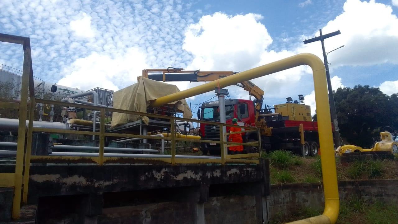 Gasoduto — Refinaria de Mataripe (Camaçari, BA)