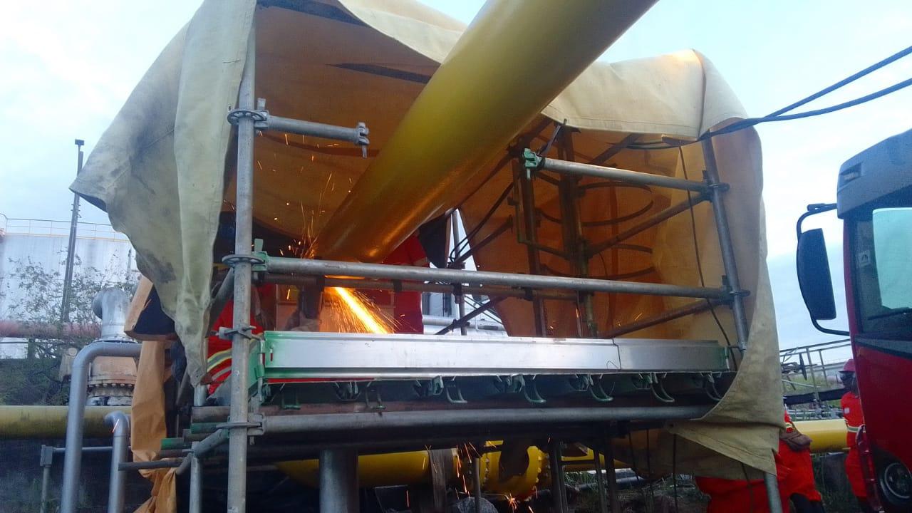 Gasoduto — Refinaria de Mataripe (Camaçari, BA)