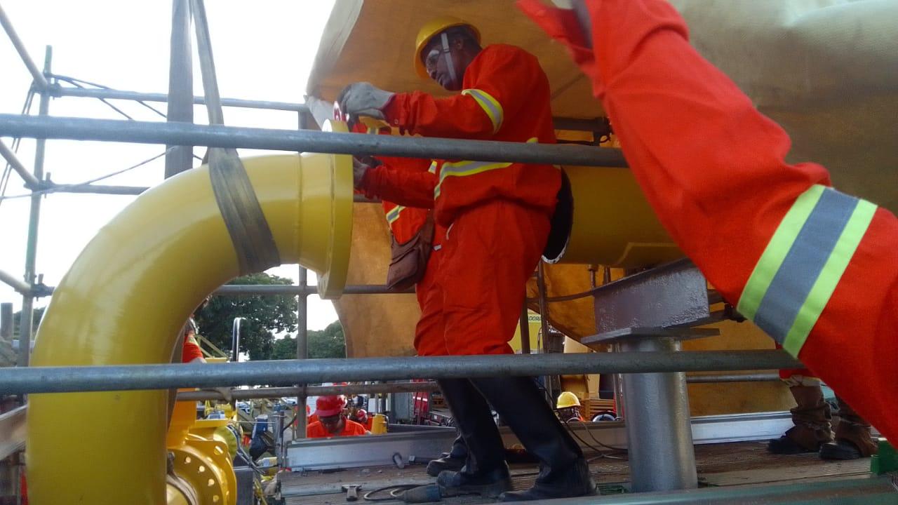 Gasoduto — Refinaria de Mataripe (Camaçari, BA)